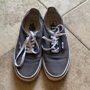 Grey Vans barley worn!